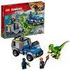 LEGO Juniors Jurassic World - Le camion de secours des raptors - 10757 - Jeu de Construction