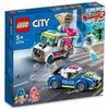 LEGO 60314 City Il Furgone dei Gelati Polizia
