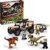 Lego Jurassic World - Trasporto del Piroraptor e del Dilofosauro - Lego 76951 co