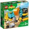 LEGO 10931 Duplo Town Camion e Scavatrice Cingolata