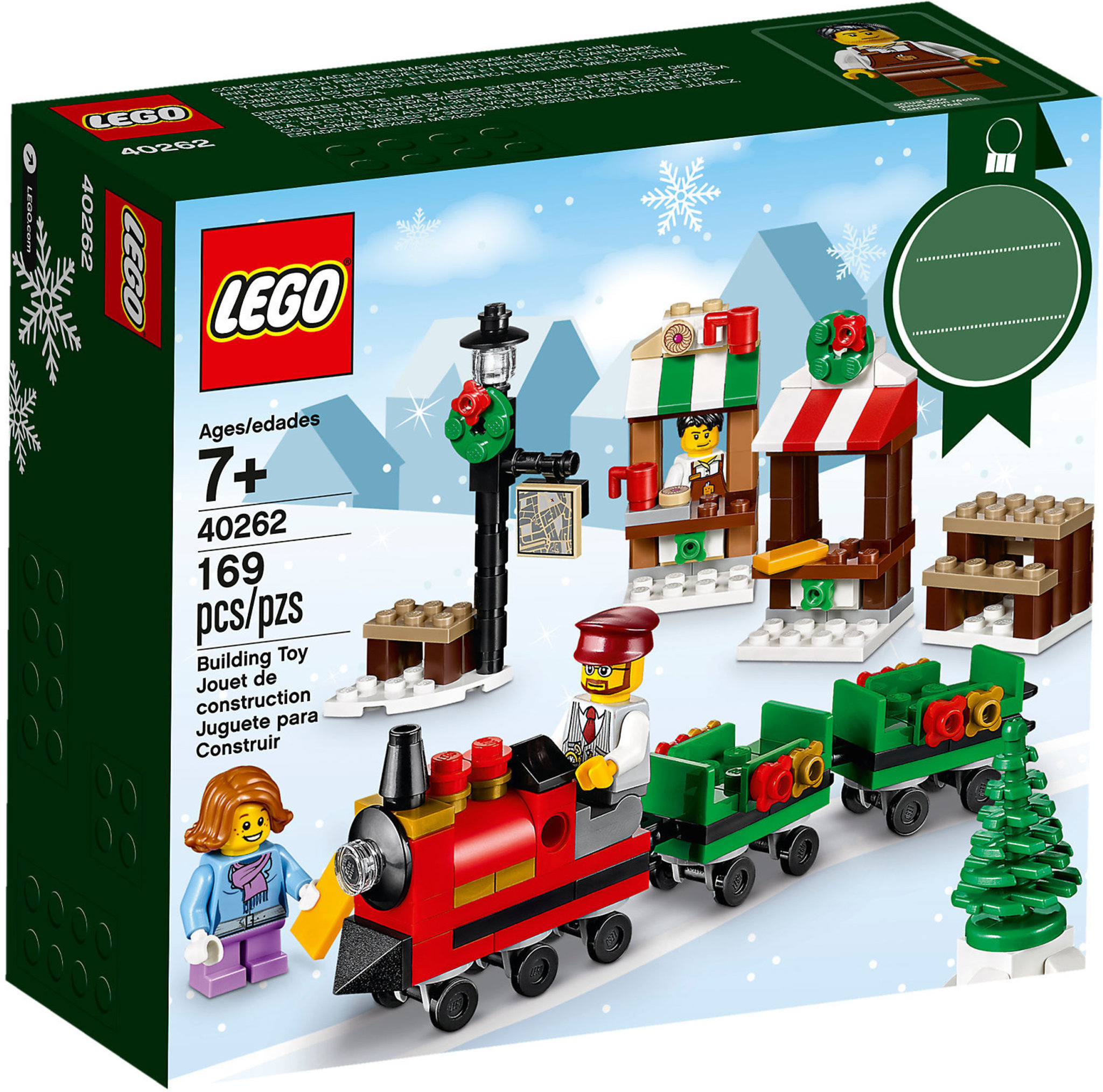 Lego Natale.Lego Seasonal 40262 Lego Christmas Train Ride Mattonito