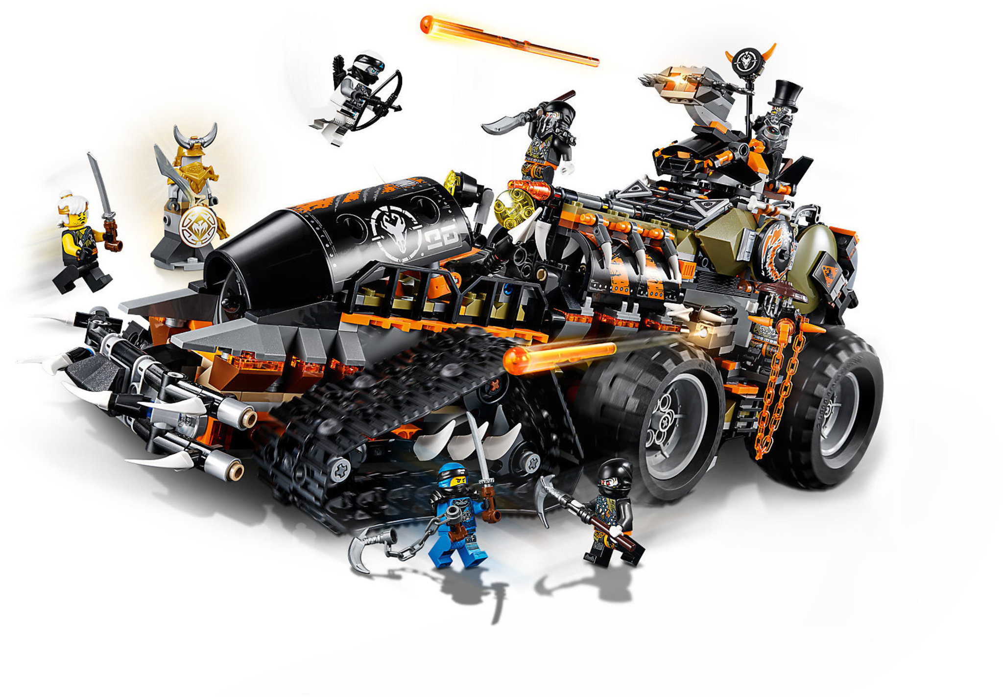 antydning parti drag LEGO Ninjago 70654 - Dieselnaut | Mattonito