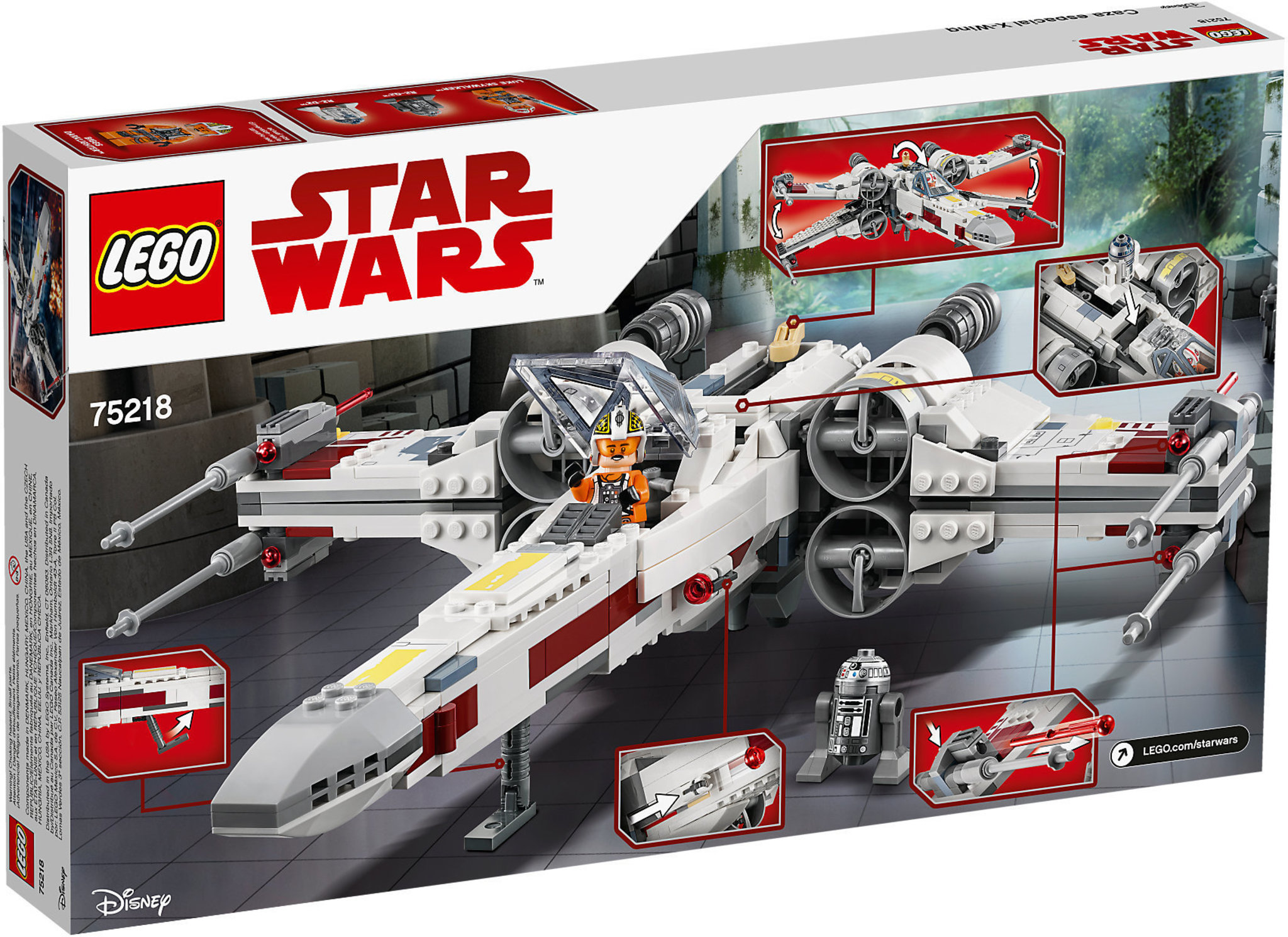 to invent gold Spacious LEGO Star Wars 75218 - X Wing Starfighter™ | Mattonito