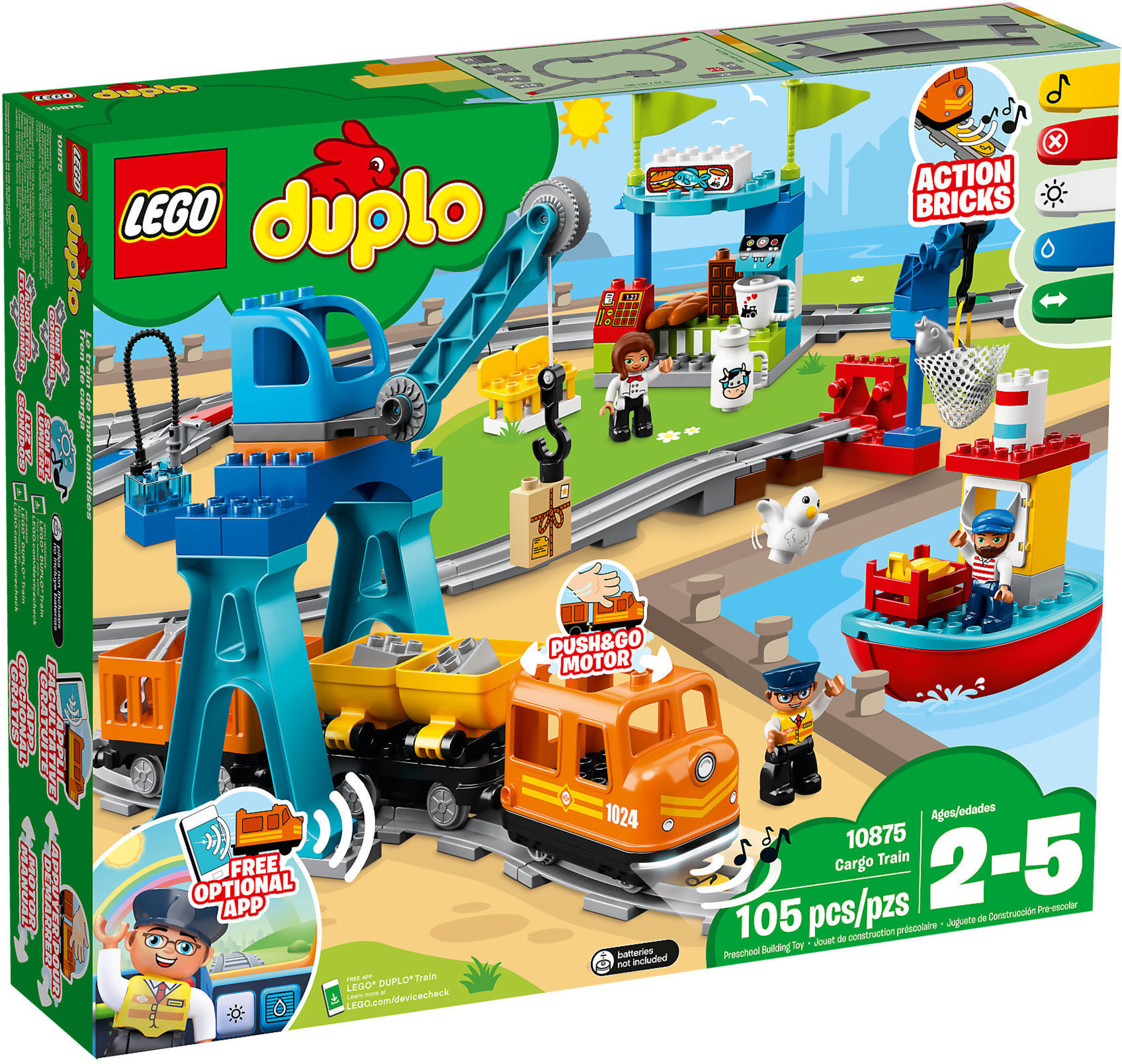 LEGO DUPLO - 10875 Il Grande Treno Merci - Playpolis shop online