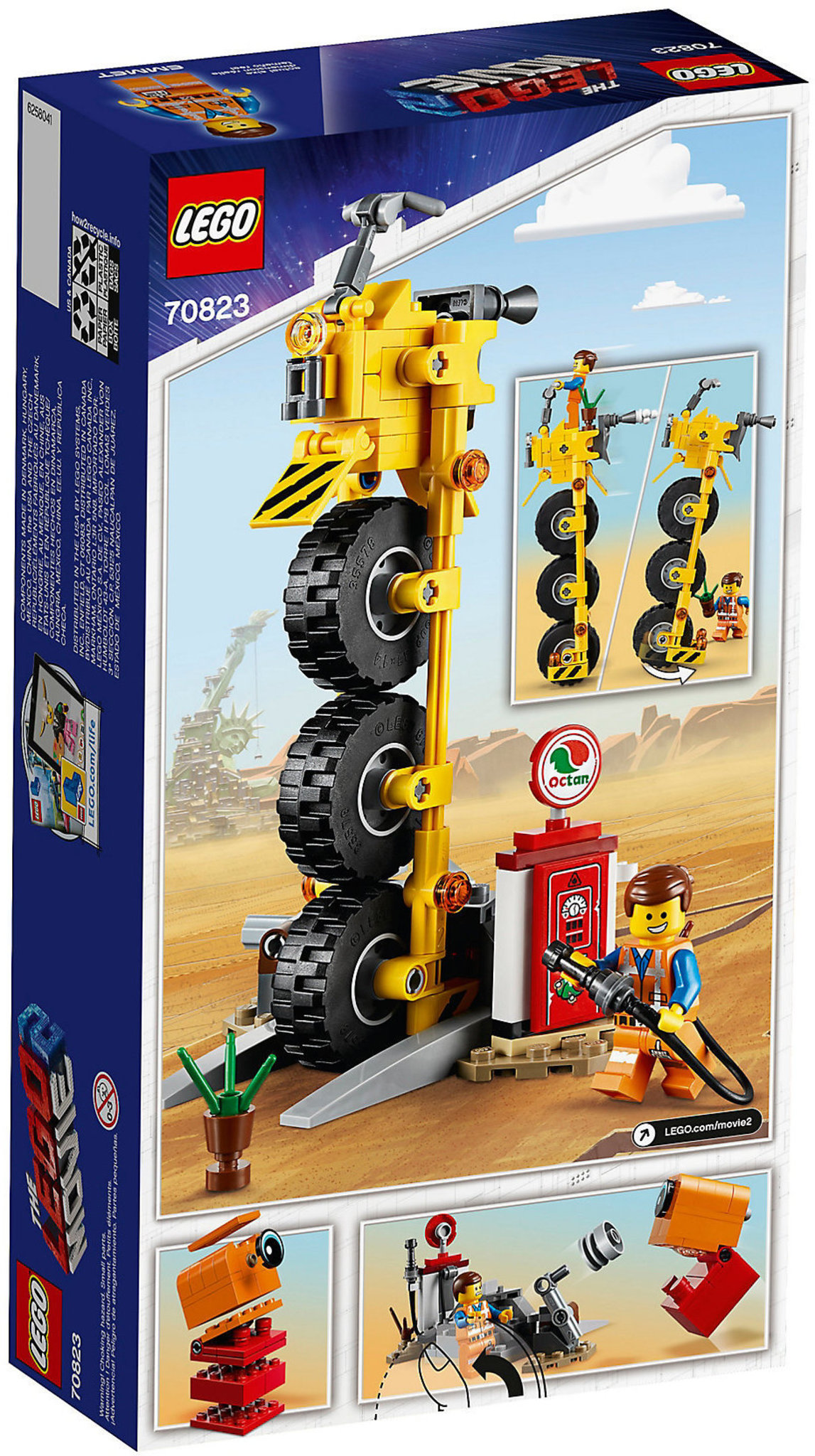 LEGO 70823 Emmet's Thricycle! Mattonito