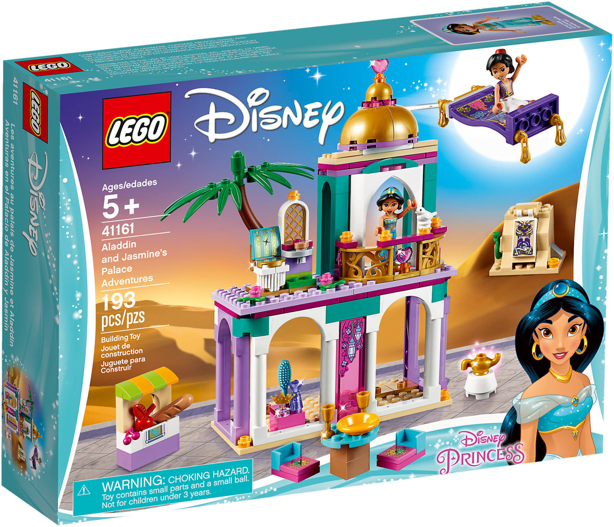 Overleven voorspelling salaris LEGO Disney 41161 - Le Avventure Nel Palazzo Di Aladdin E Jasmine |  Mattonito