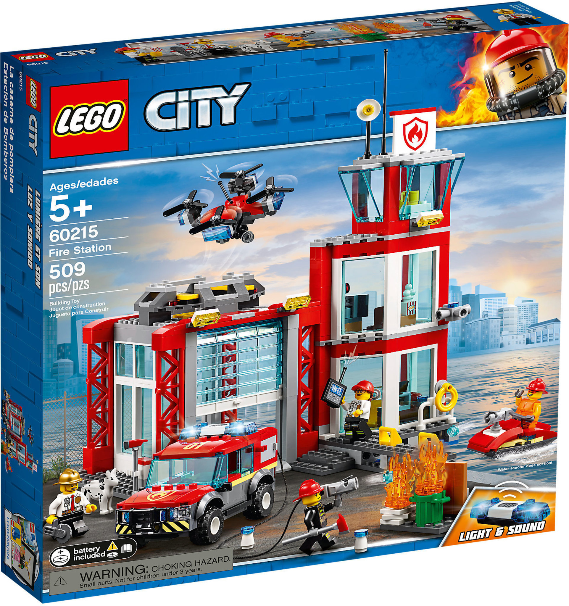 LEGO City 60215 - Caserma Dei Pompieri