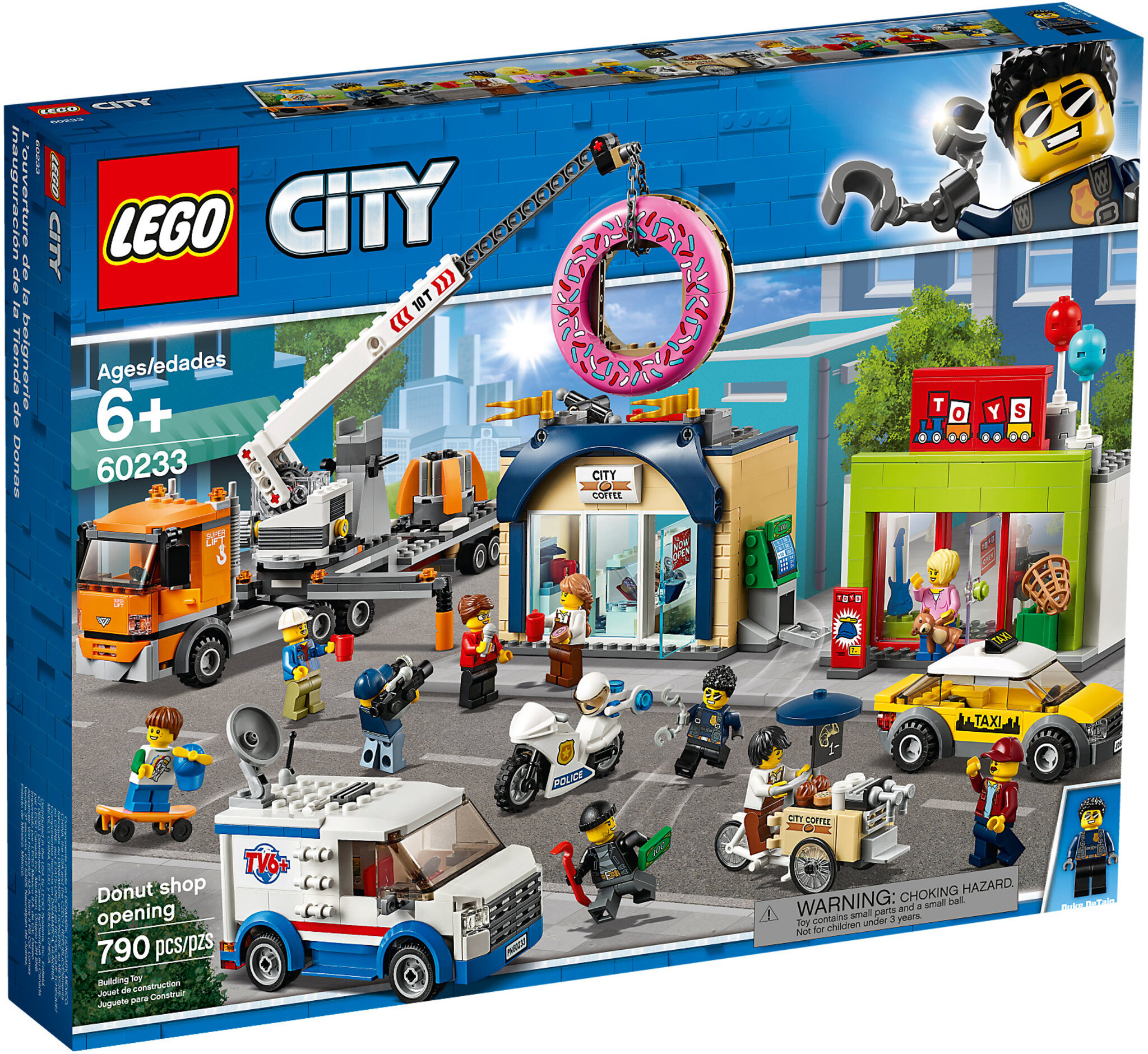 LEGO® City 60313 Le manège de l'espace sur son camion