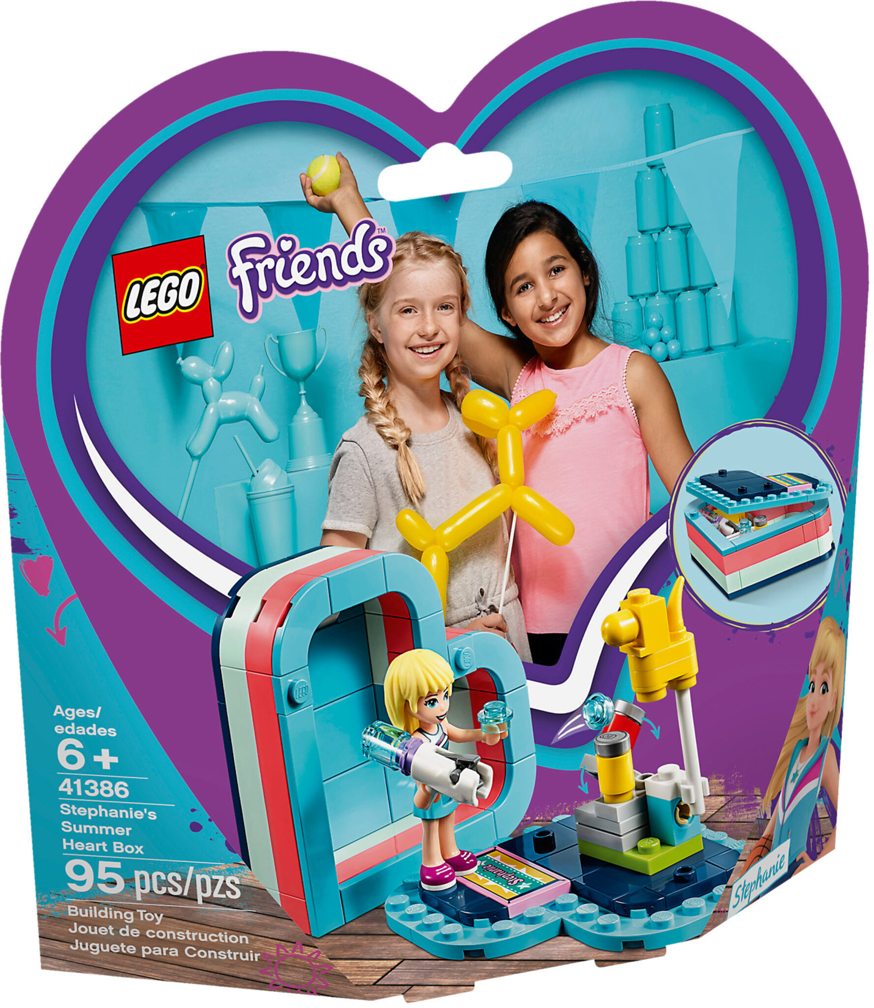 LEGO Friends 41386 - La Scatola del Cuore dell'Estate di Stephanie