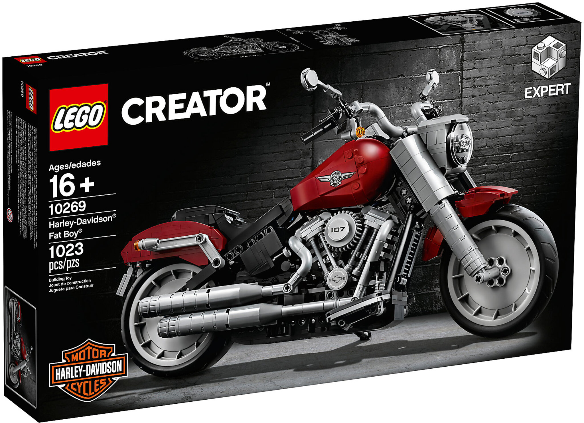 Lego Creator 10269 Harley Davidson Fat Boy Mattonito