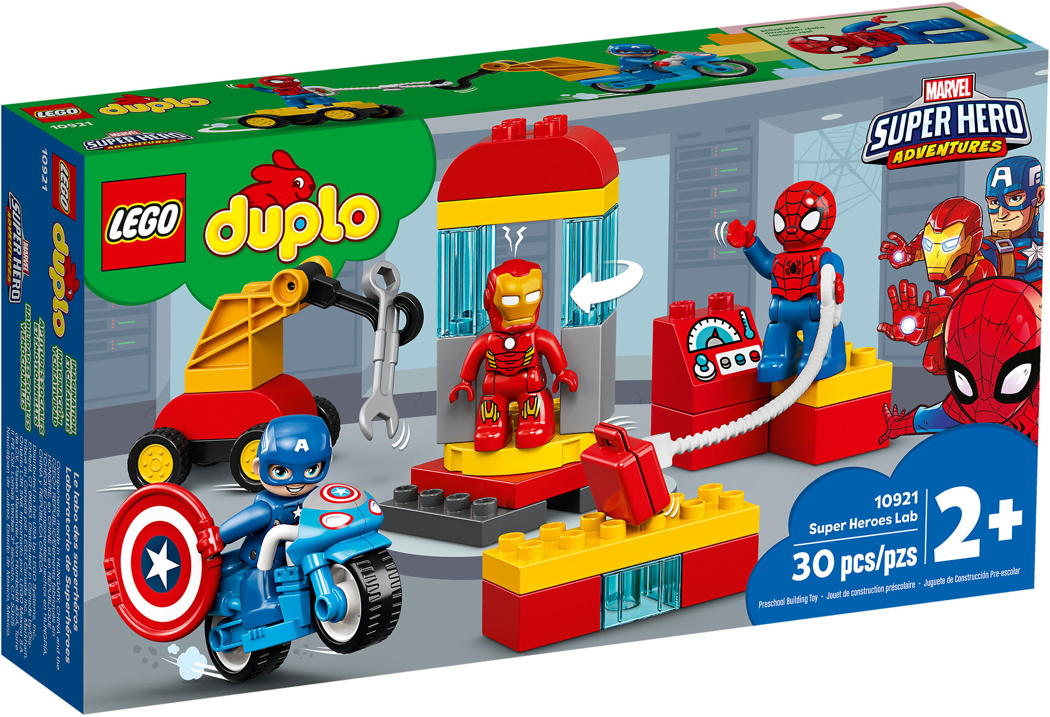 LEGO Duplo 10921 - Il Laboratorio Dei Supereroi