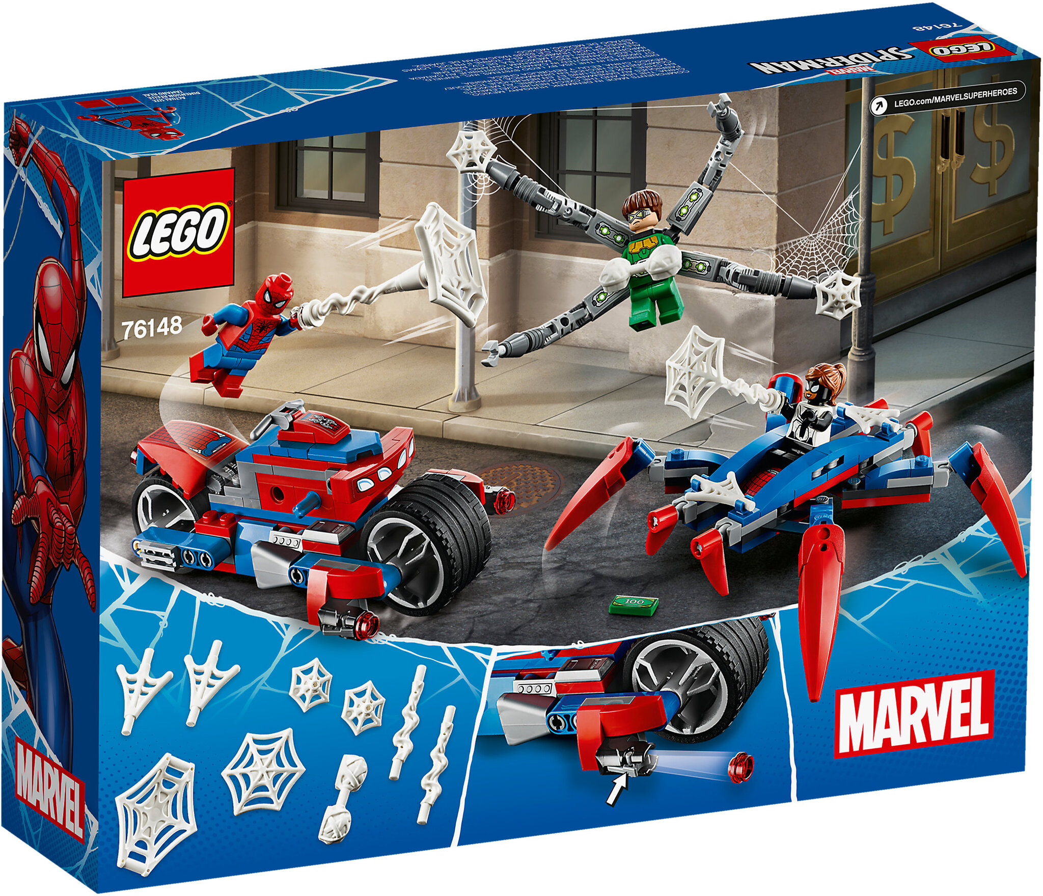 LEGO ® MARVEL SUPER HEROES SPIDER-MAN VS DOC OCK76148OHNE FIGURENNEU 