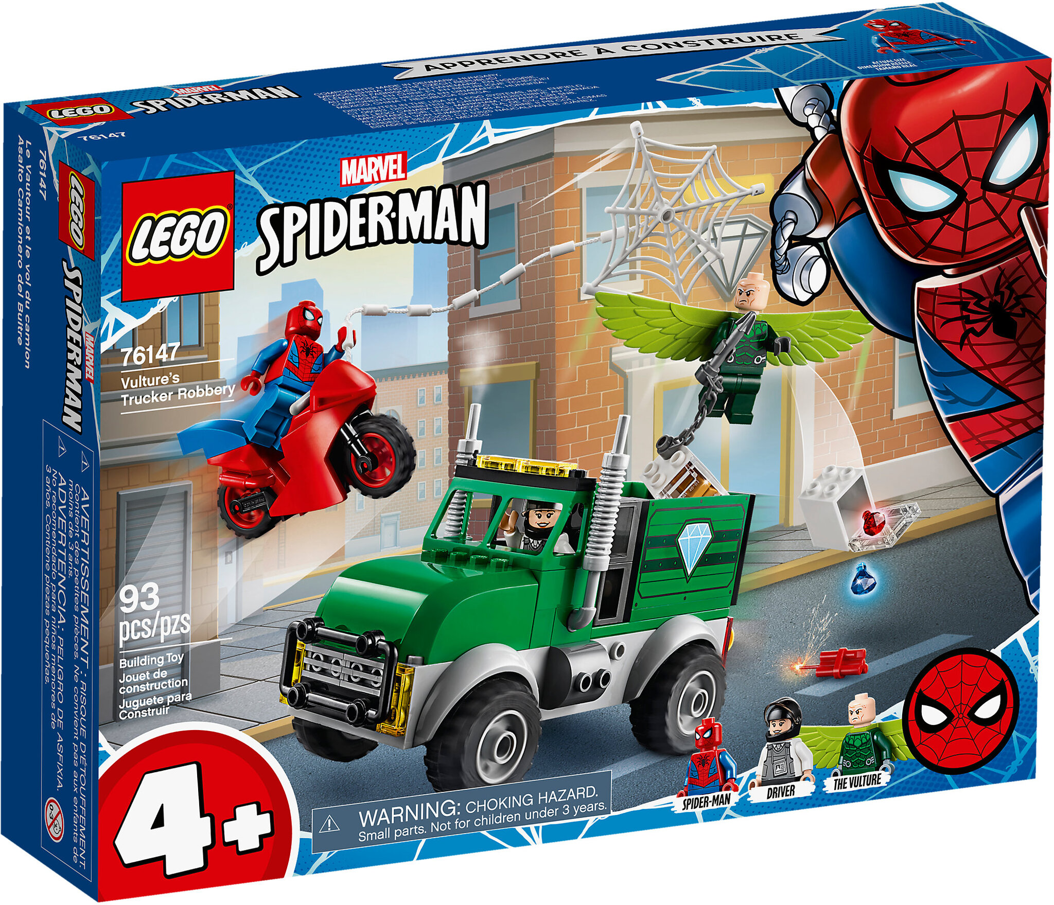 LEGO Marvel Avengers Marvel 10781 Miles Morales : Le Techno-Trike de  Spider-Man