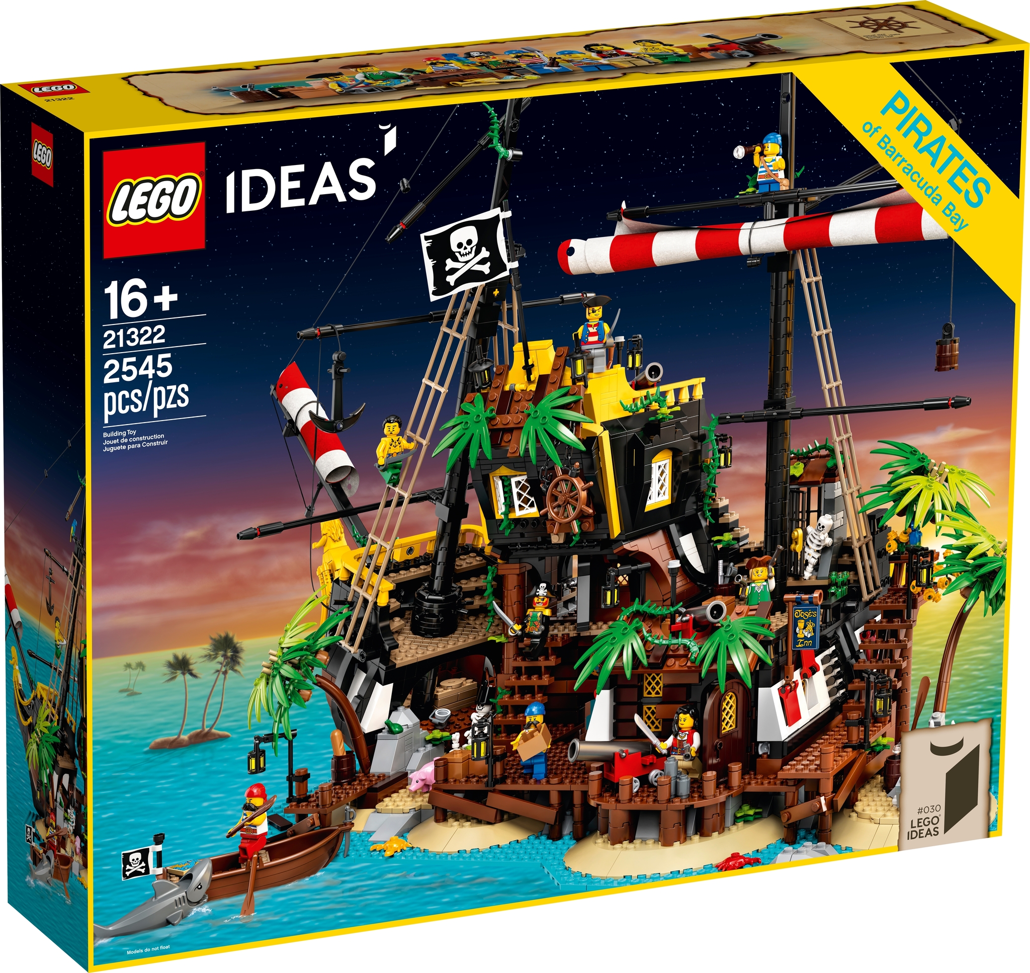 LEGO Ideas 21322 - I Pirati di Barracuda Bay