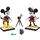 Personnages à Construire Mickey Mouse Et Minnie Mouse