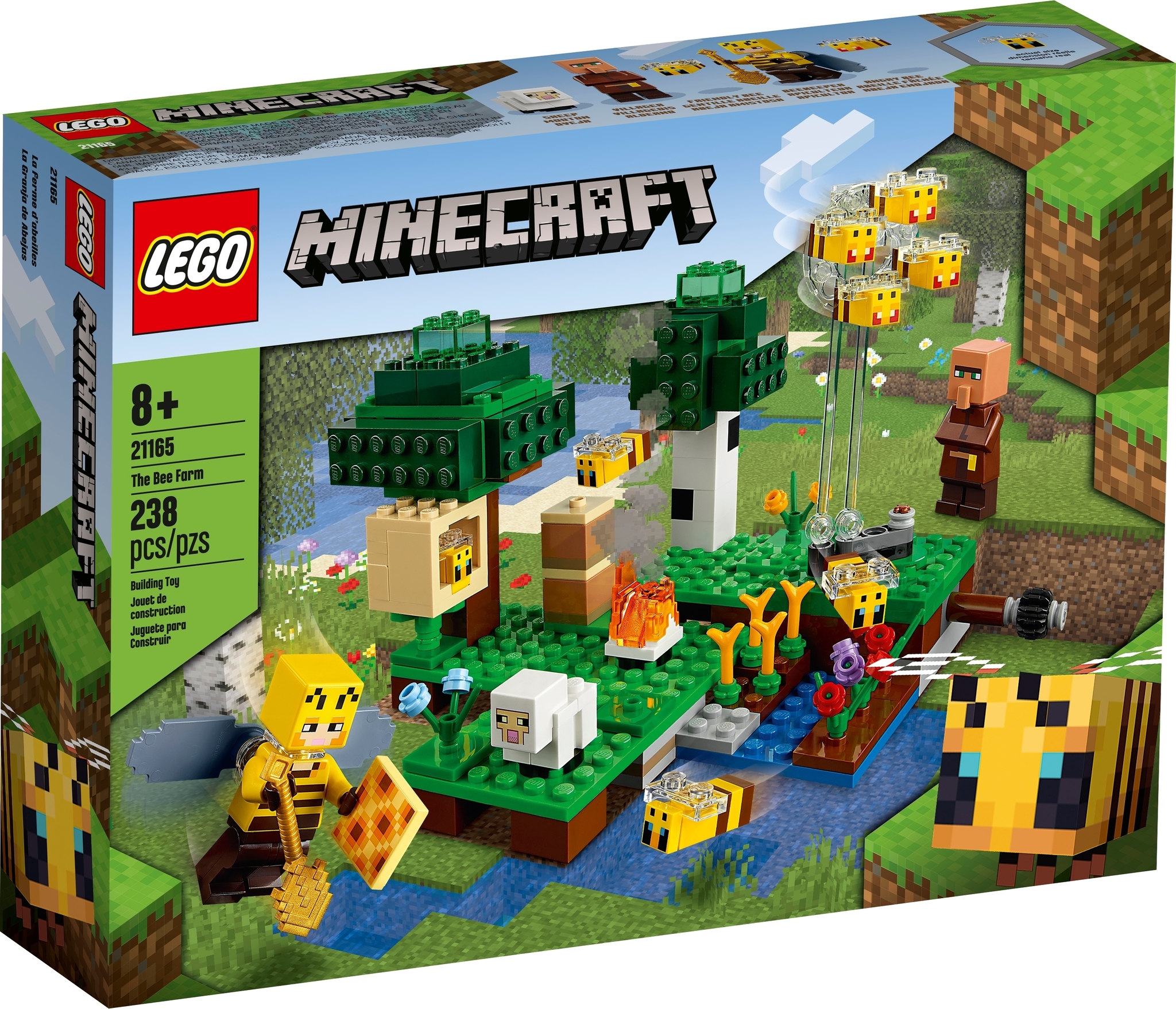 LEGO® Minecraft™ 21163 La bataille de la Pierre rouge - Lego - Achat & prix