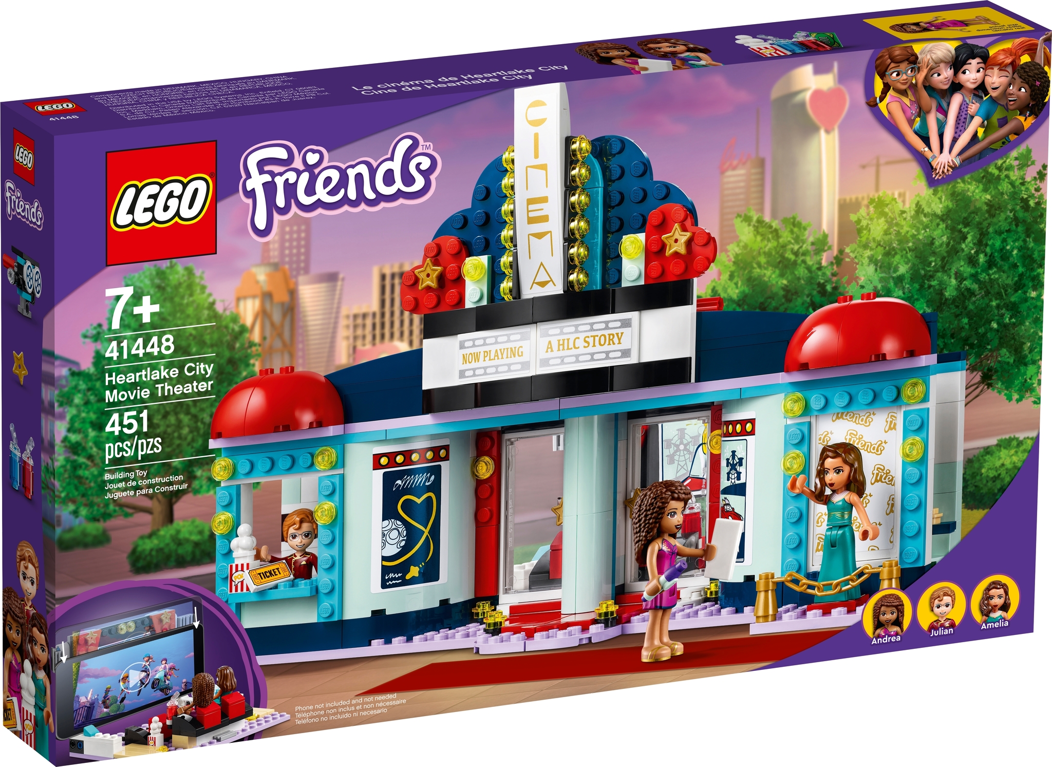 LEGO Friends 41448 - Le Cinéma De Heartlake City