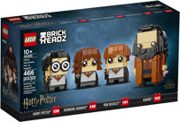 Harry, Hermione, Ron e Hagrid