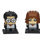 Harry, Hermione, Ron e Hagrid