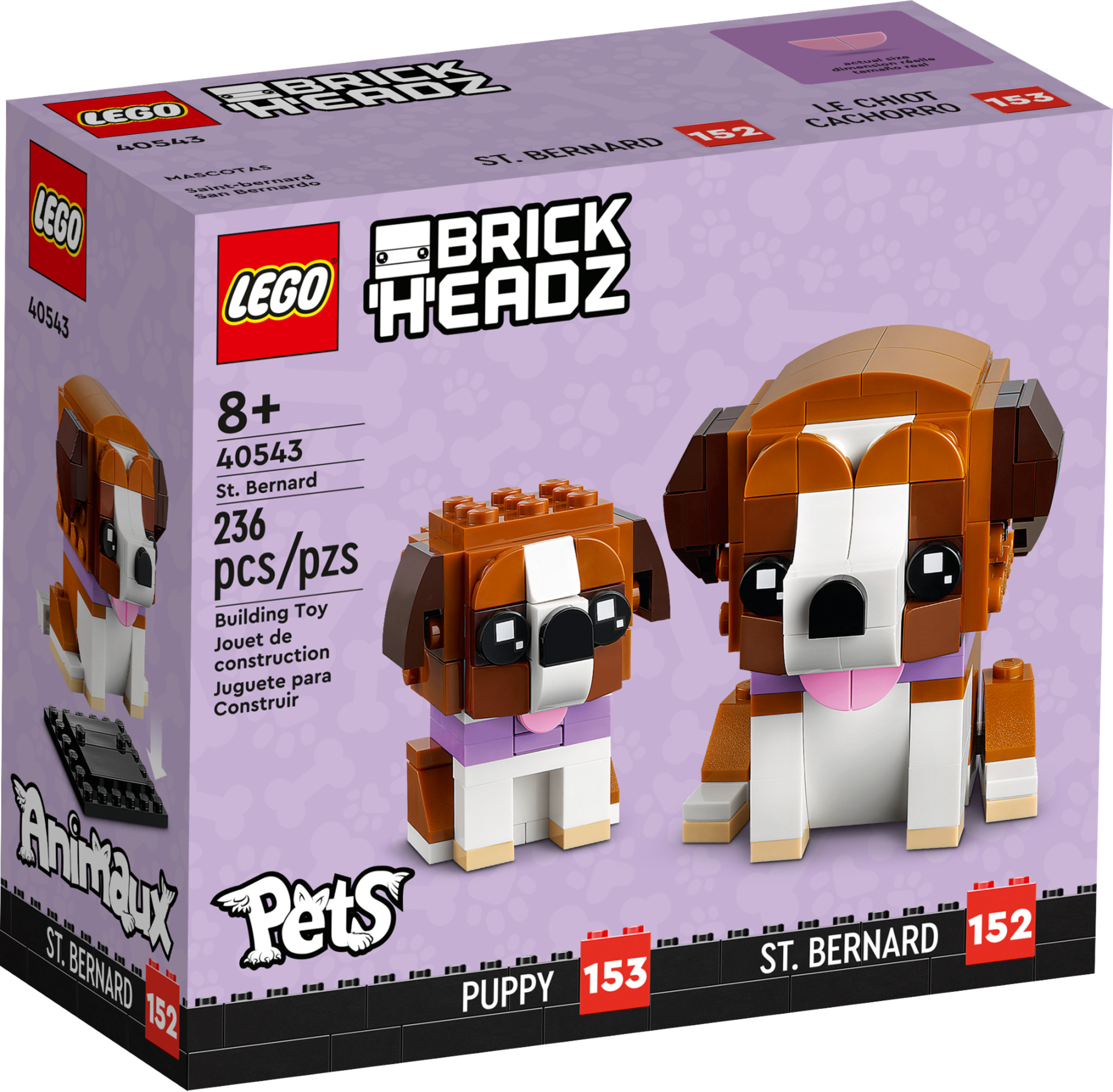 LEGO Brickheadz 40543 - San Bernardo