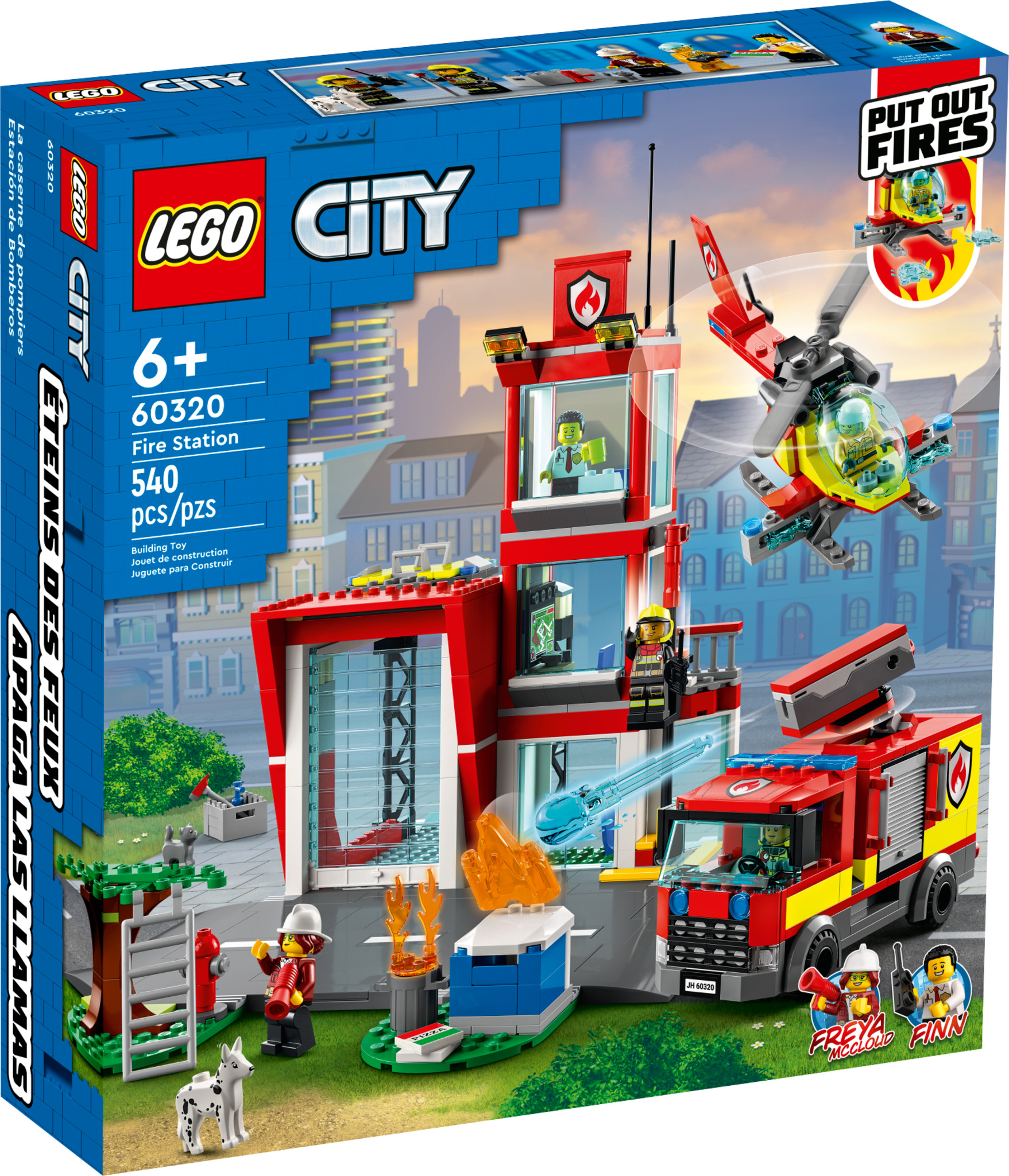 LEGO City 60320 - Caserma dei Pompieri