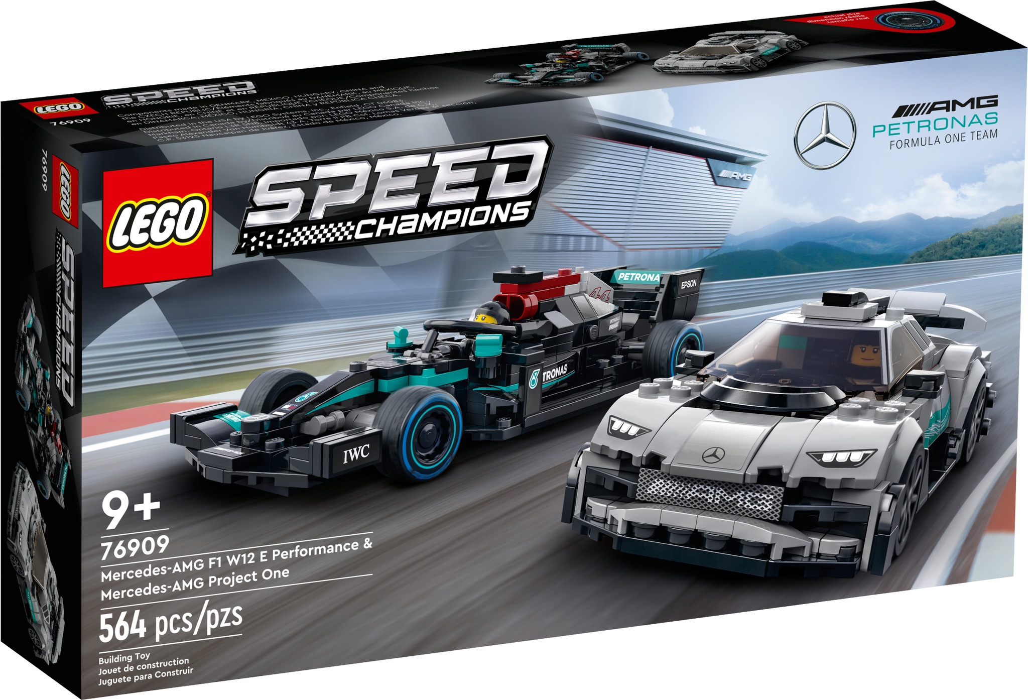 LEGO Speed Champions 76909 - Mercedes Amg F1 W12 E Performance E Mercedes  Amg Project One