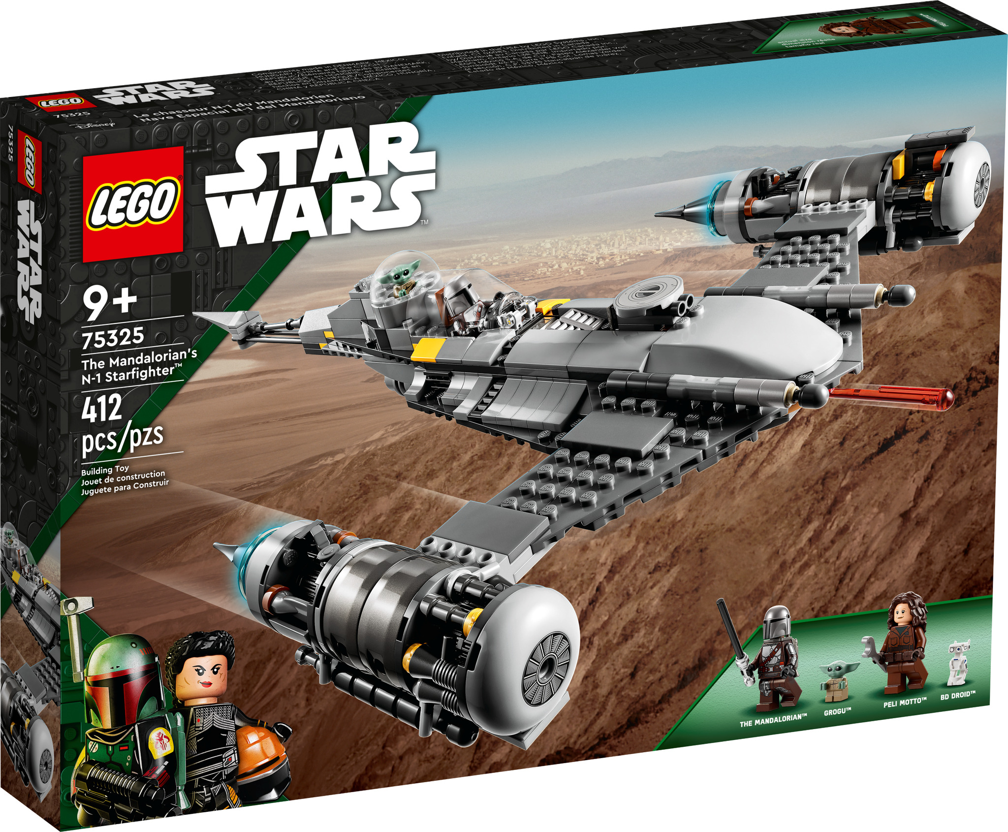 LEGO Star Wars 75325 - Starfighter N 1 Del Mandaloriano
