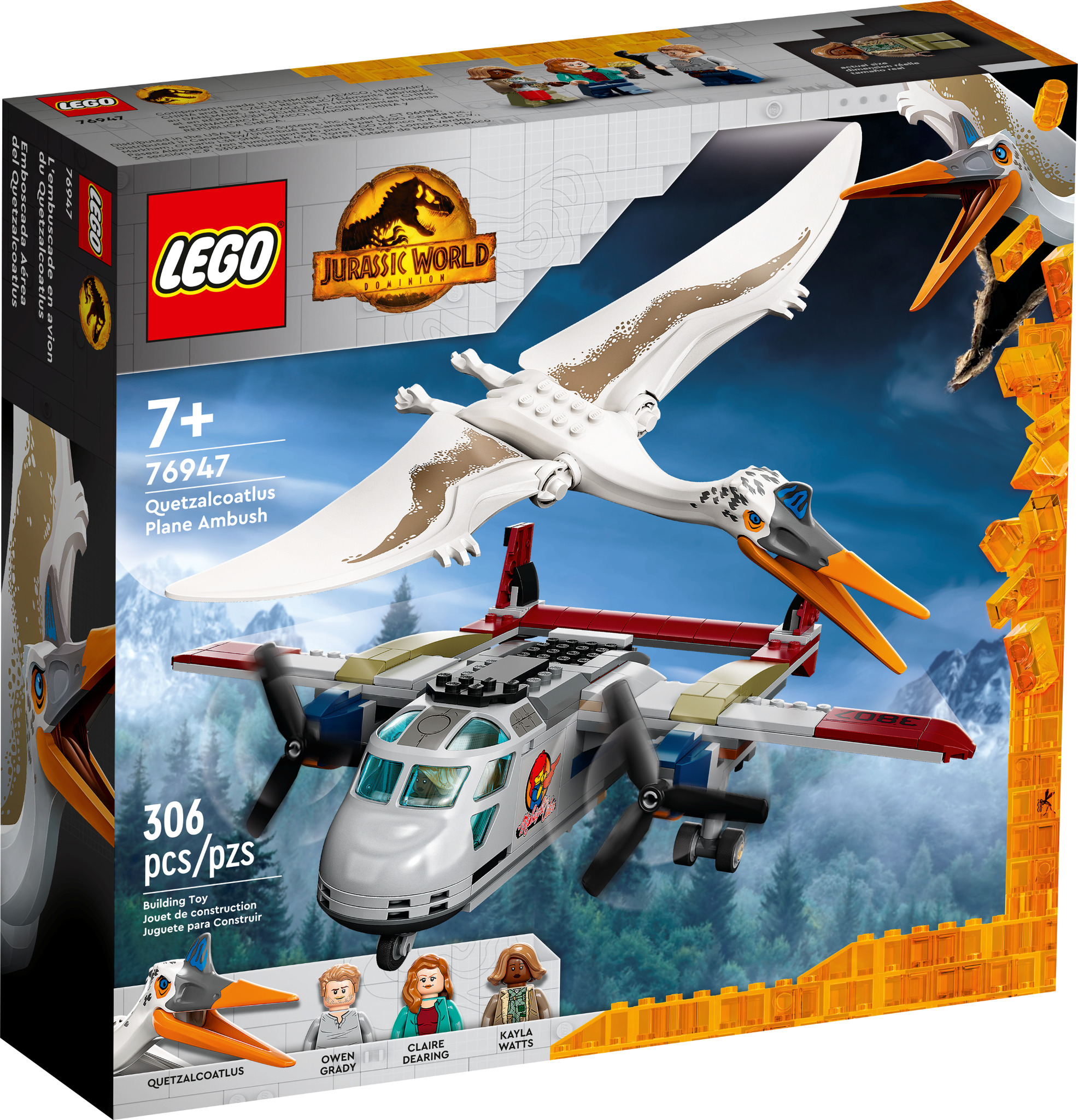 LEGO Jurassic World 76947 - Quetzalcoatlus: Agguato Aereo