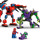 Battaglia tra i Mech di Spider Man e Goblin