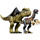 L’attaque Du Giganotosaurus Et Du Therizinosaurus