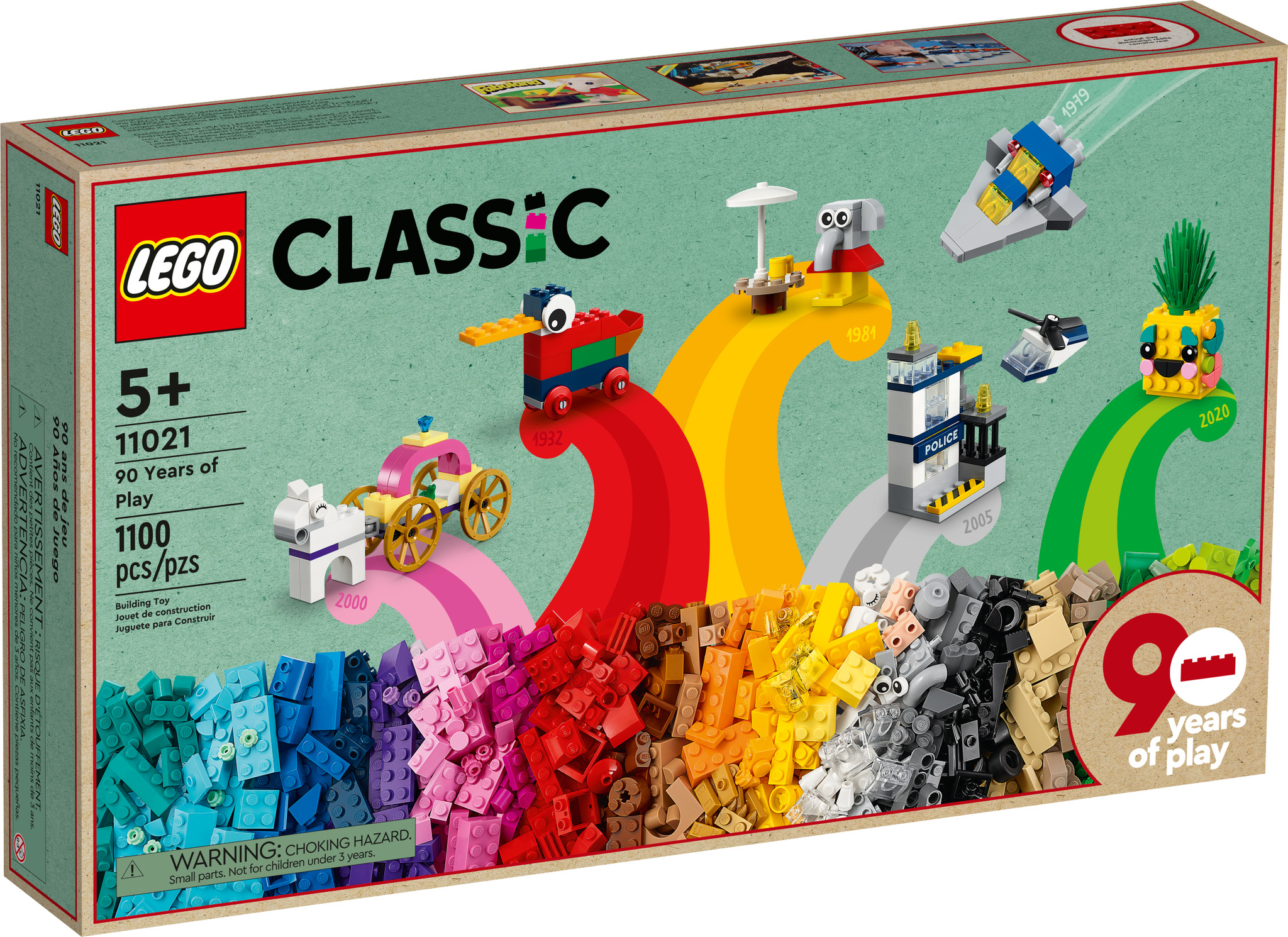 LEGO Classic 11021 - 90 Years Of Play