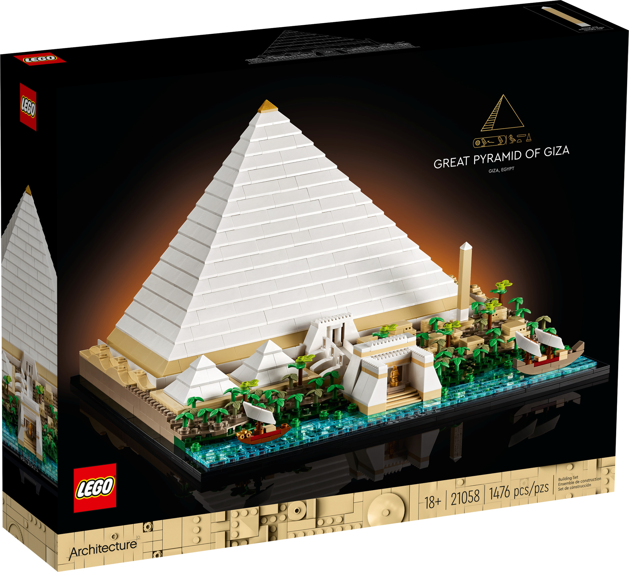 LEGO Architecture 21058 - La Grande Piramide di Giza