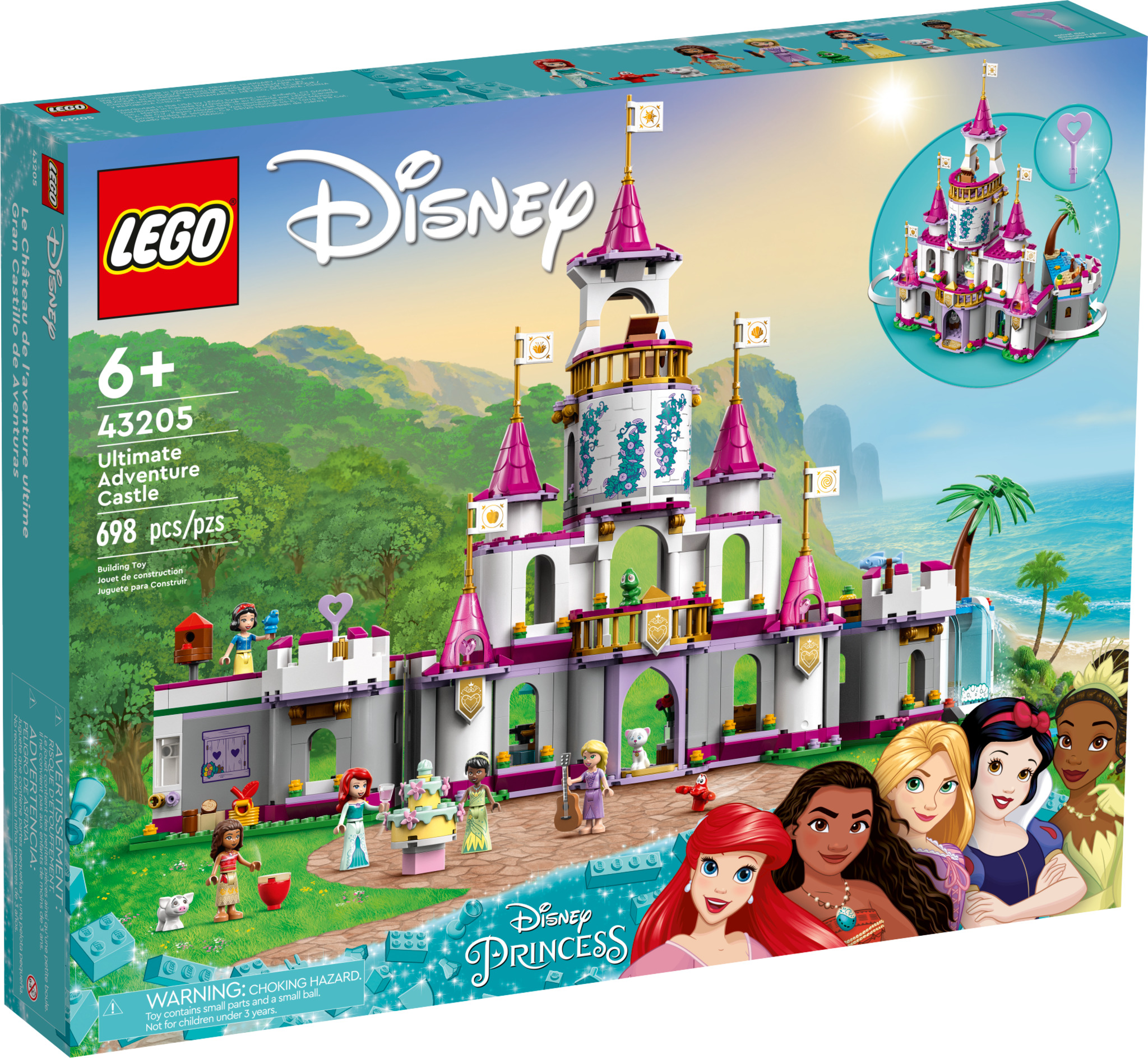 LEGO Disney 43205 - Il Grande Castello delle Avventure
