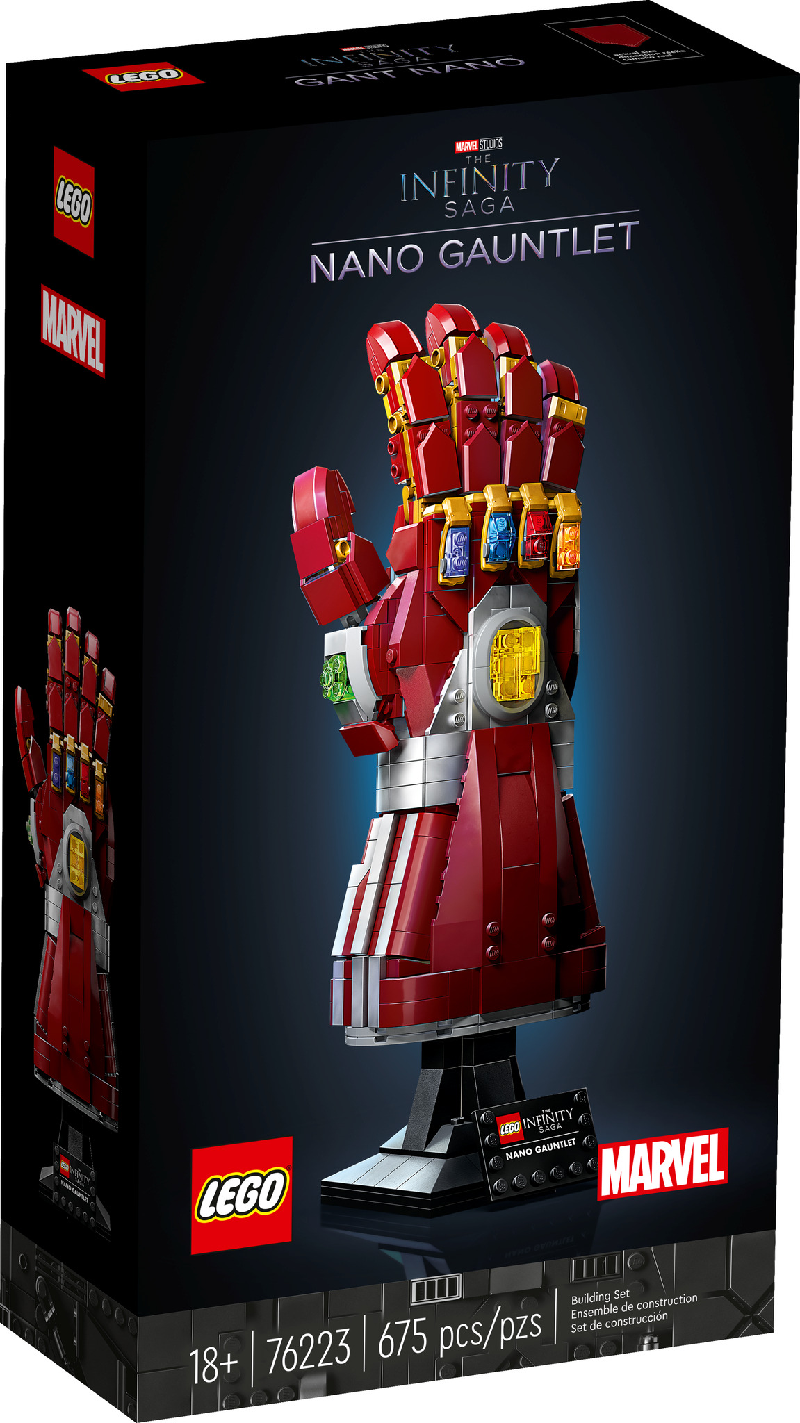 LEGO Marvel Super Heroes 76223 - Guanto dell'Infinito di Iron Man
