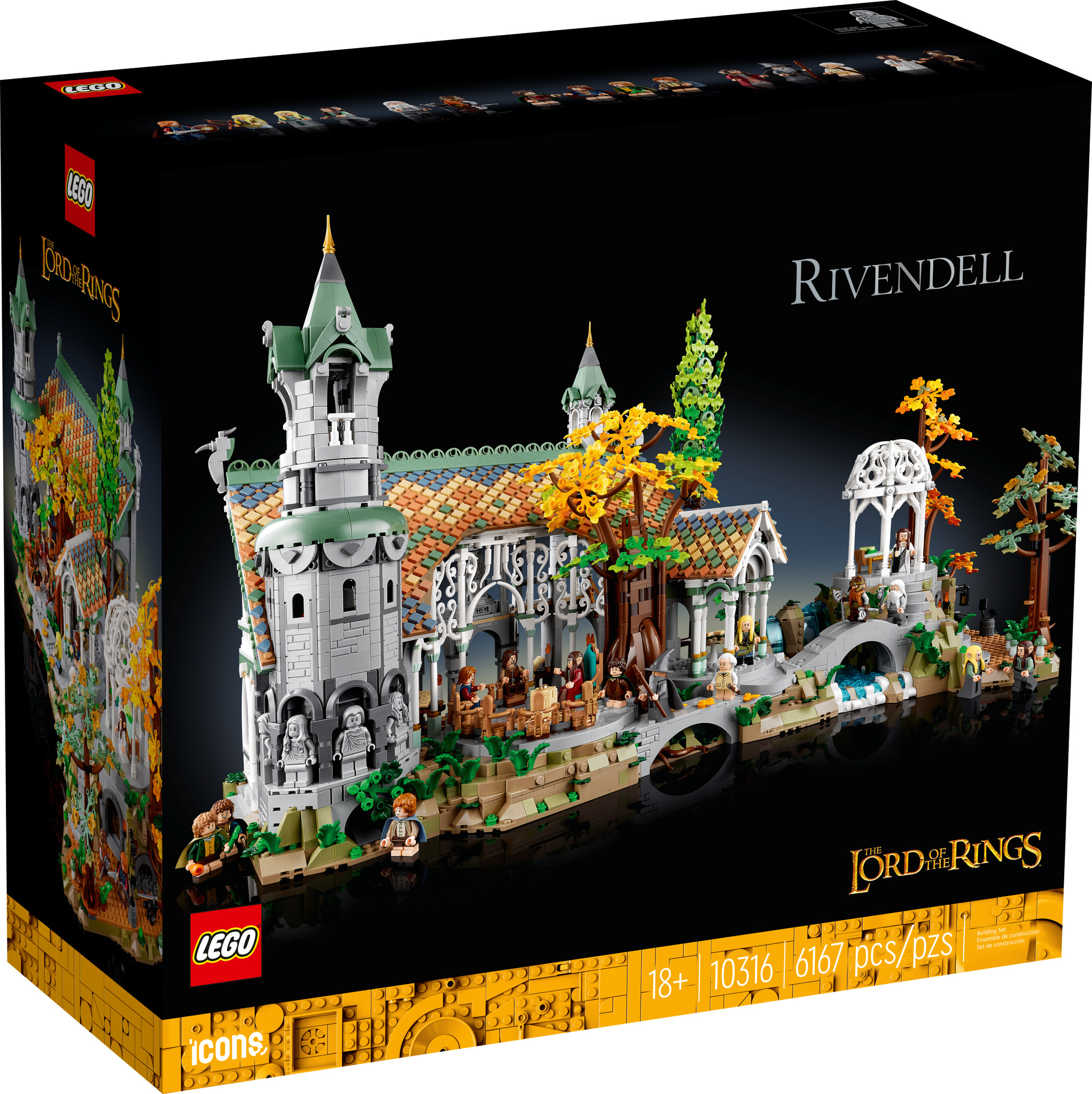 LEGO The Lord of the Rings 10316 - Il Signore Degli Anelli: Gran Burrone