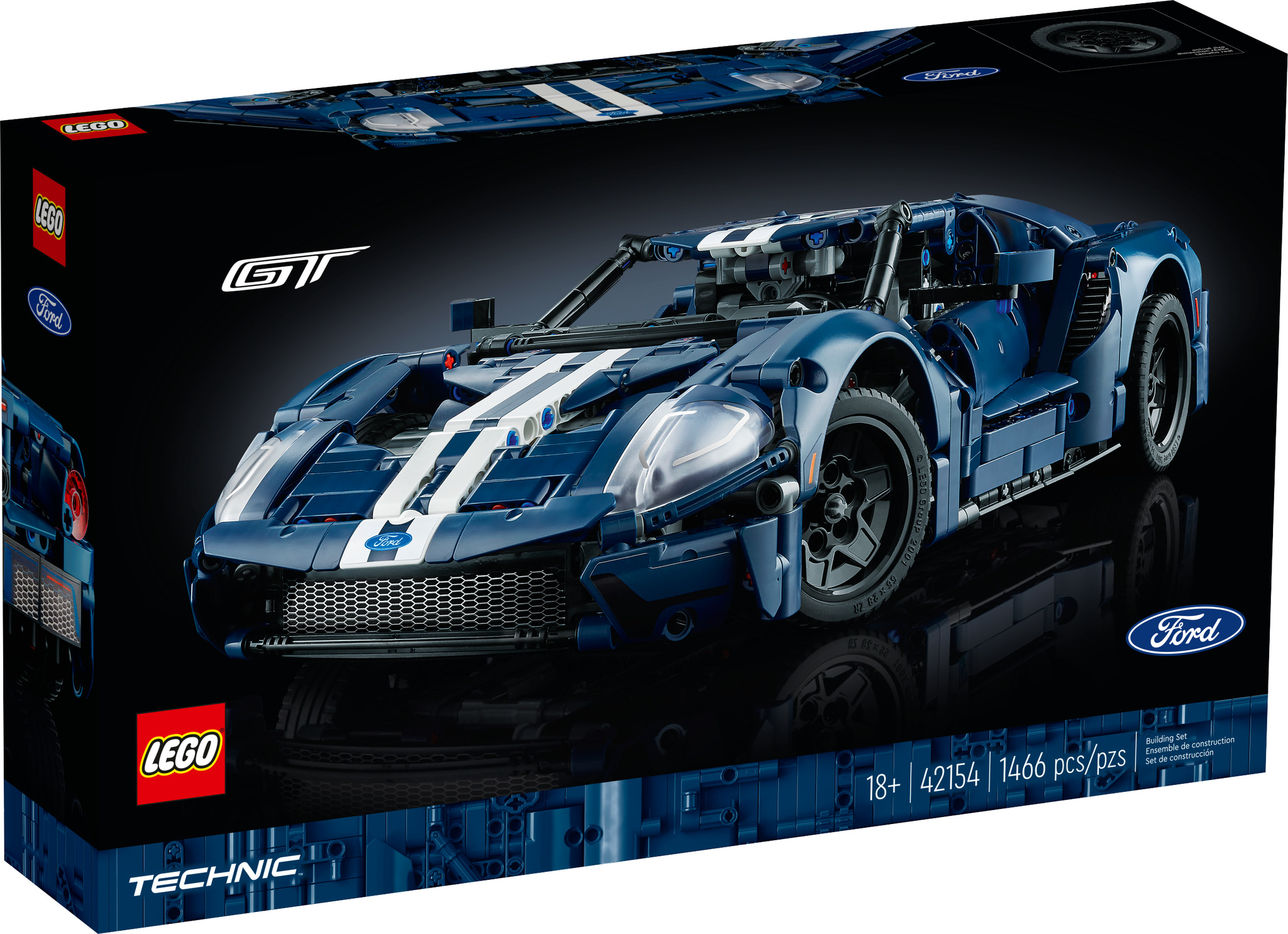 LEGO Technic 42154 Ford Gt 2022 Mattonito