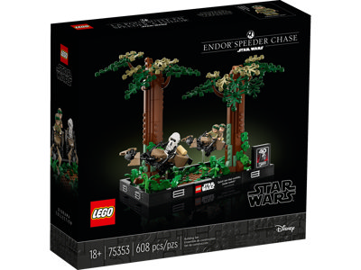Diorama Inseguimento Con Lo Speeder Su Endor™