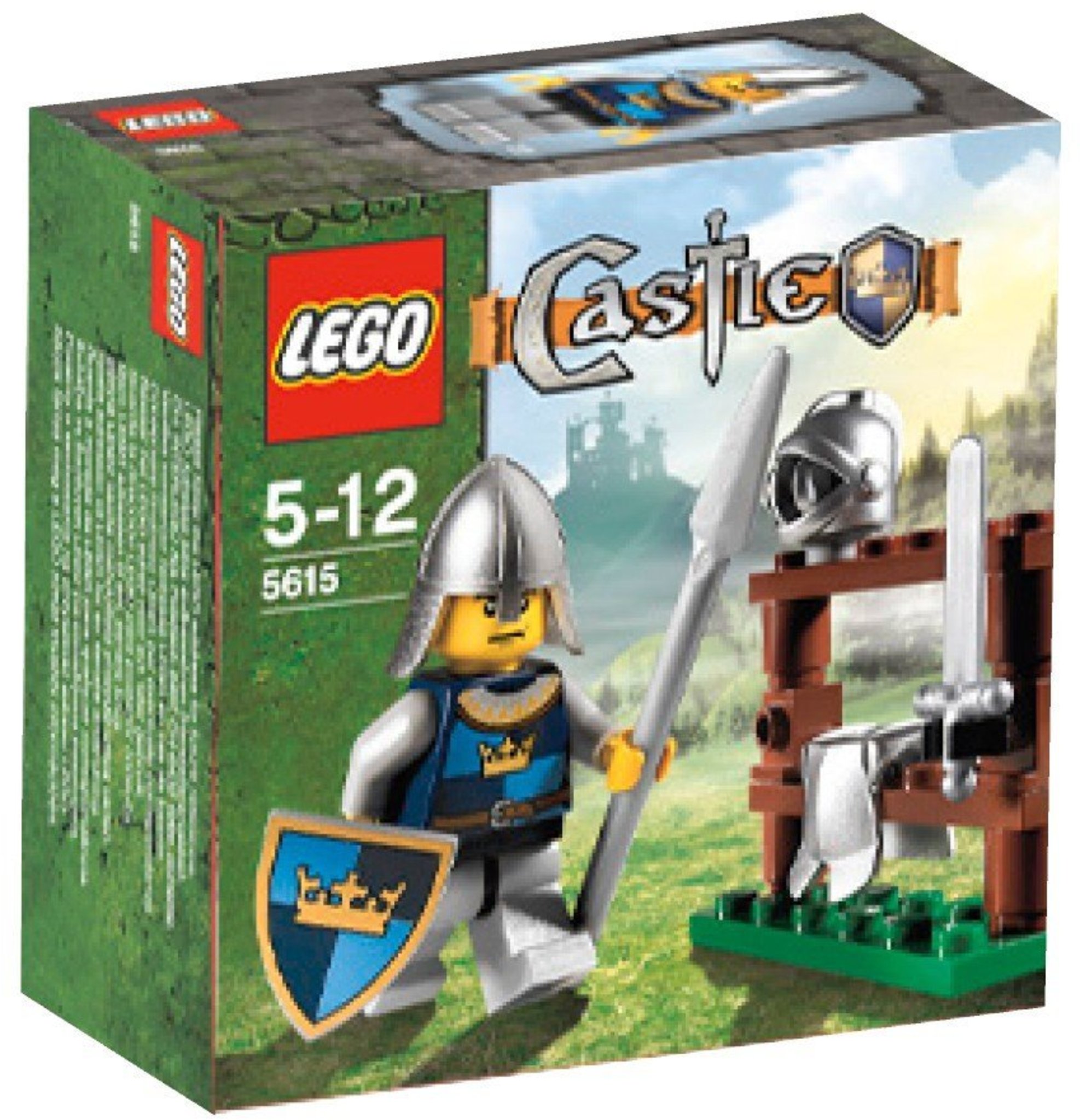 Cavaliere Sir Danju LEGO Castle  Minifigures Knights Kingdom II 