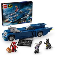 Batman Con Batmobile Vs. Harley Quinn E Mr. Freeze
