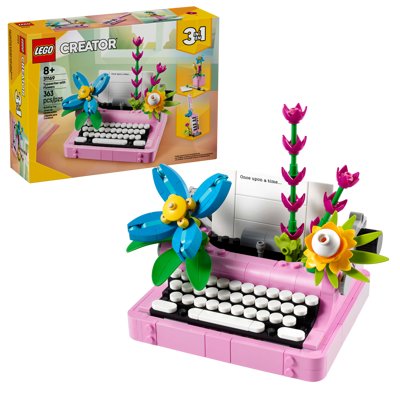 Macchina Da Scrivere Con Fiori