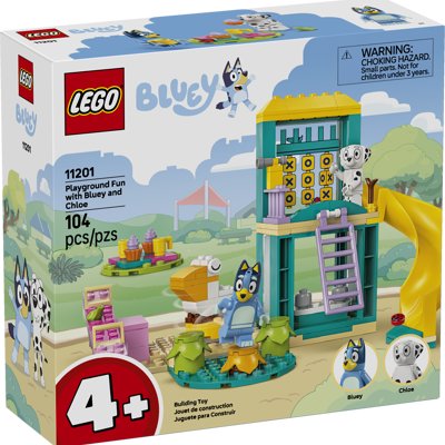 Divertimento Al Parco Giochi Di Bluey E Chloe