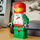 Grande Minifigure Di Pilota Da Corsa