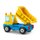 Camion Da Cantiere E Gru Con Palla Da Demolizione