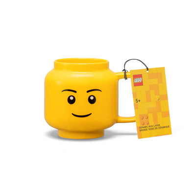 Tazza Grande In Ceramica Con Volto Di Bambino