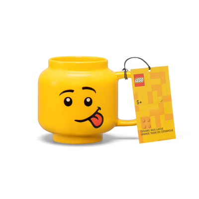 Tazza Grande In Ceramica Con Faccia Buffa