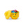 Mini-Testa-Contenitore Ragazzo – Giallo Brillante