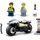 Inseguimento Della Moto Della Polizia
