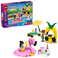 Pool Party Con Unicorno E Fenicottero
