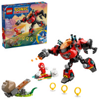 Knuckles Vs. Il Mech Egg Crusher Del Dr. Eggman
