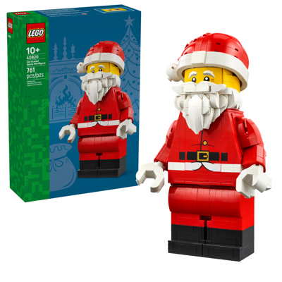 Grande Minifigure Di Babbo Natale